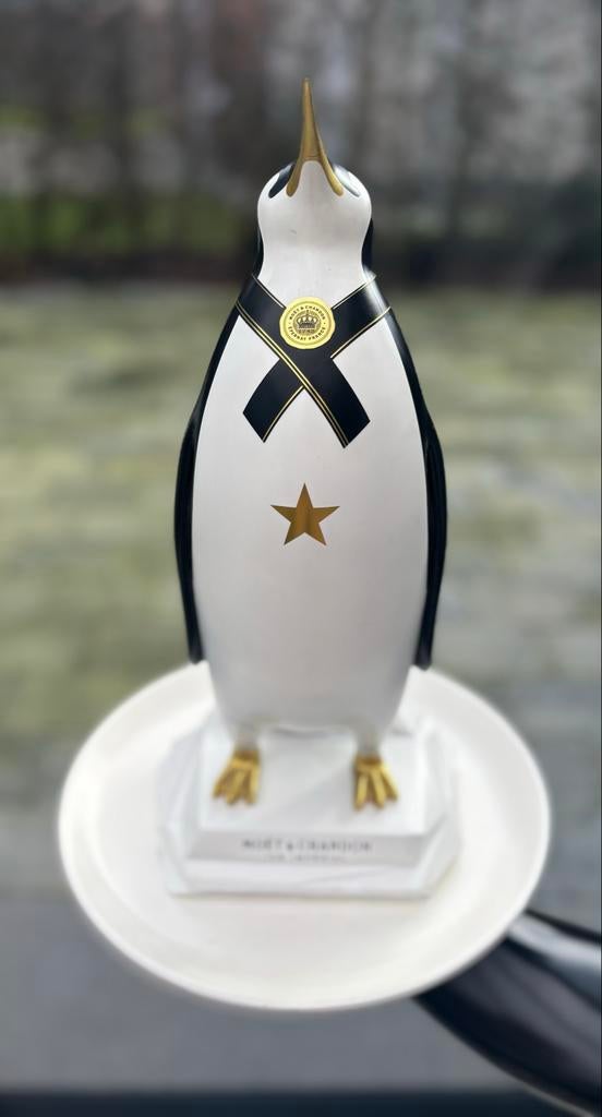 Moët & Chandon Ice Impérial Pinguïn Display - Zeldzaam, Ophalen of Verzenden, Gebruikt