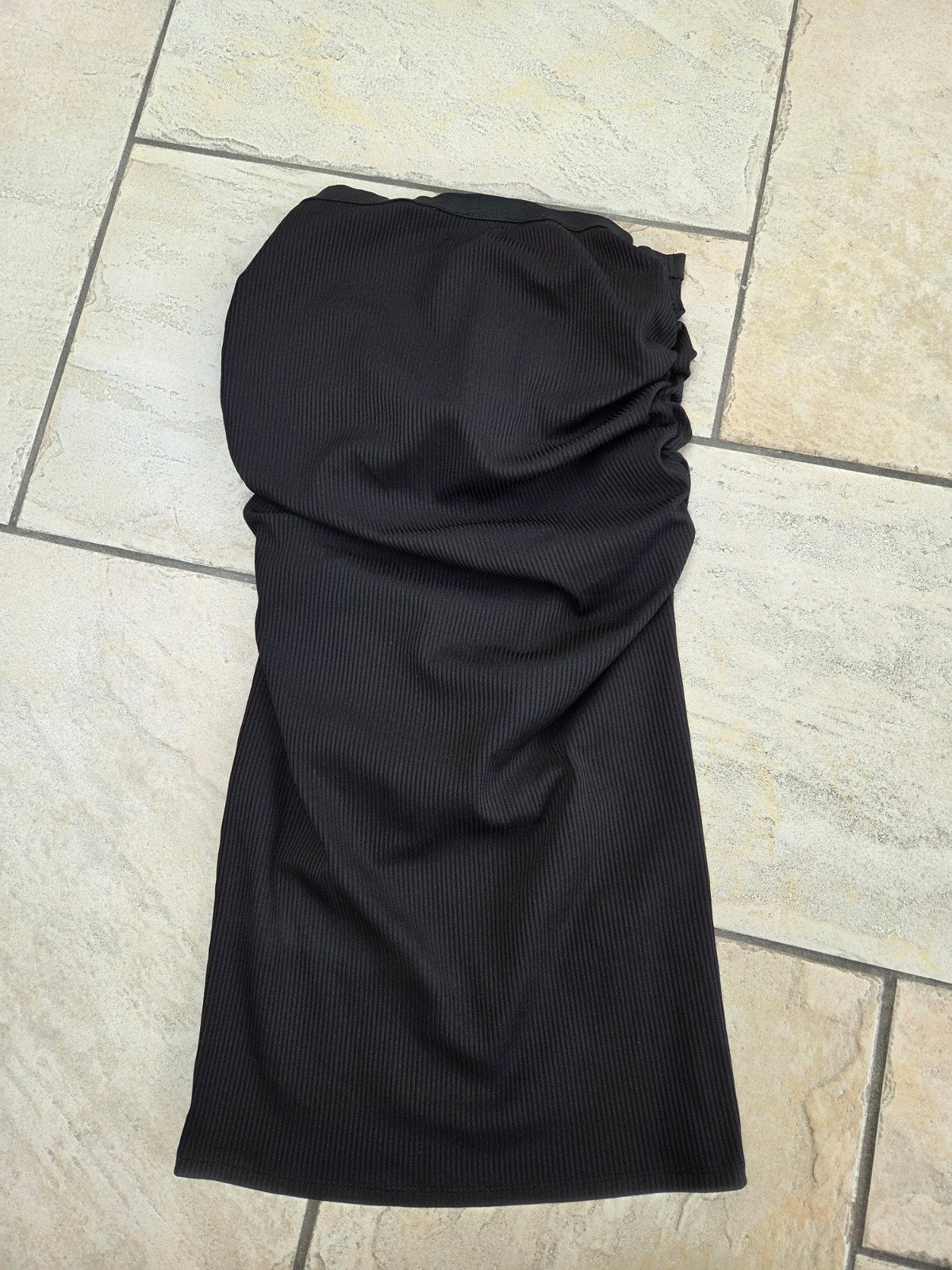 Zwarte driekwart zwangerschapsrok XS Supermom, Zwart, Ophalen of Verzenden, Zo goed als nieuw, Maat 34 (XS) of kleiner