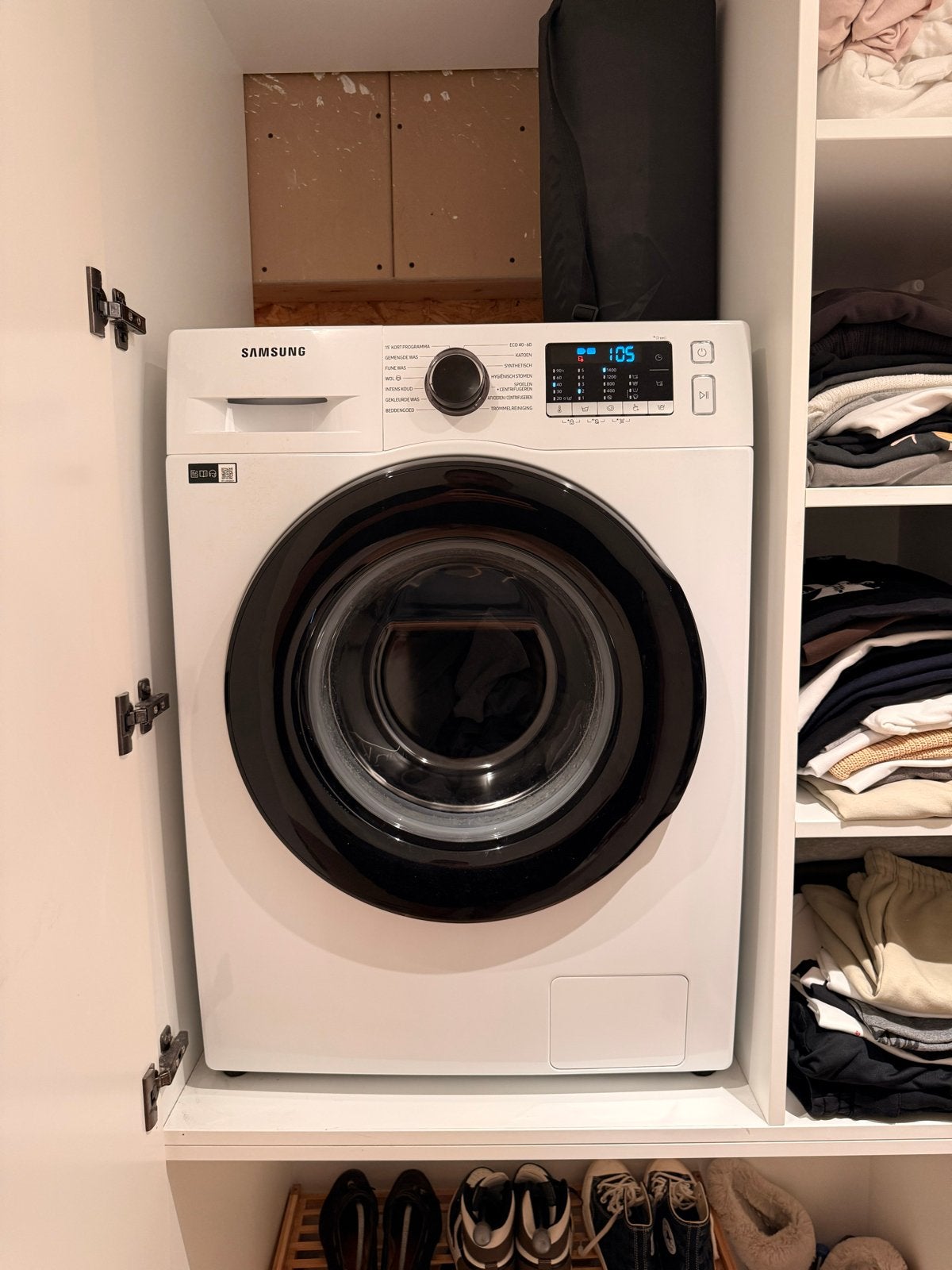 Samsung ecobubble augustus 2023 - 80TA049AE Wasmachine, Ophalen, 1200 tot 1600 toeren, Gebruikt, 8 tot 10 kg