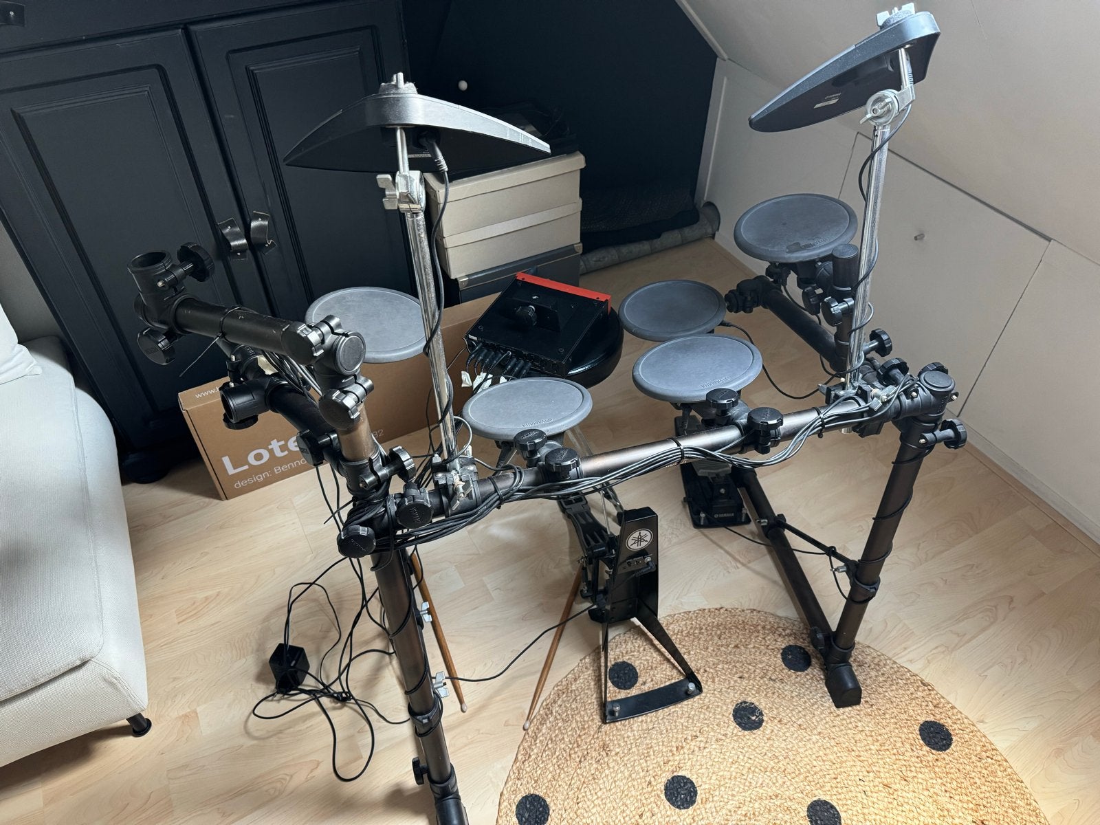 Yamaha DTXpress elektronisch drumstel, Ophalen, Gebruikt, Yamaha, Elektronisch