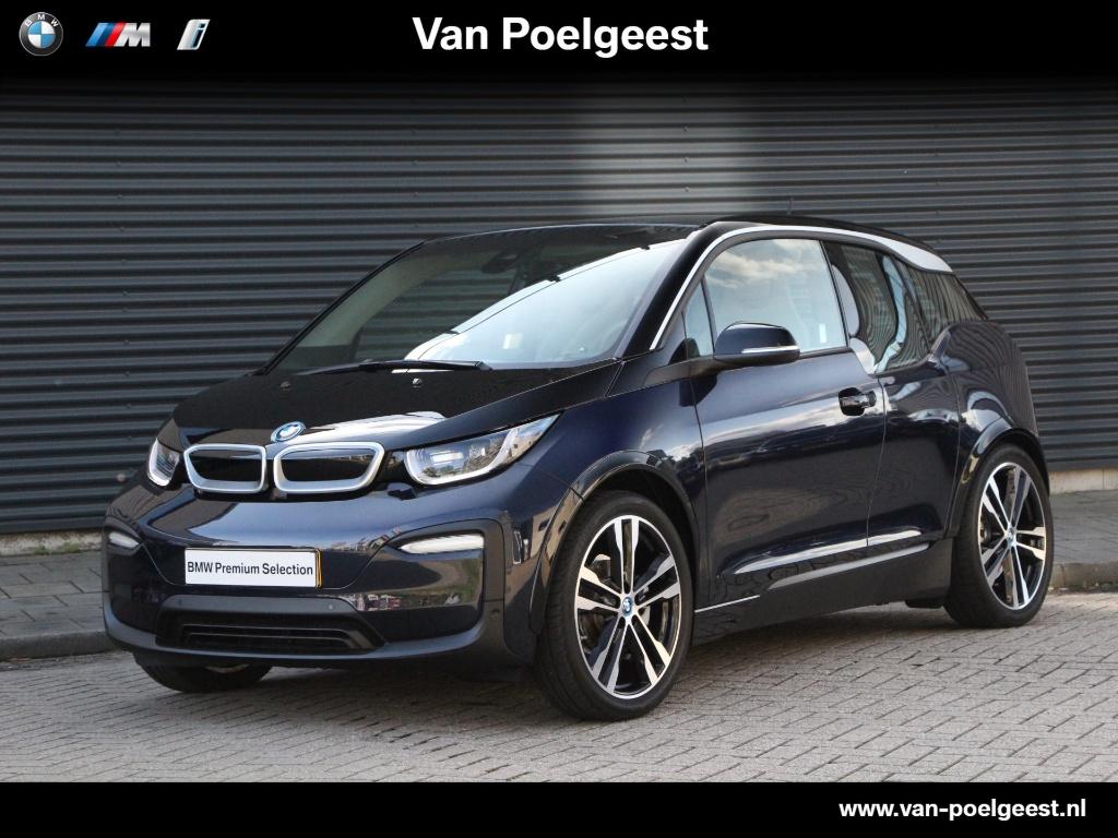 BMW i3 170pk (94 Ah) Aut 2019 Blauw, Auto's, Automaat, Achterwielaandrijving, 50 €/maand, Te koop