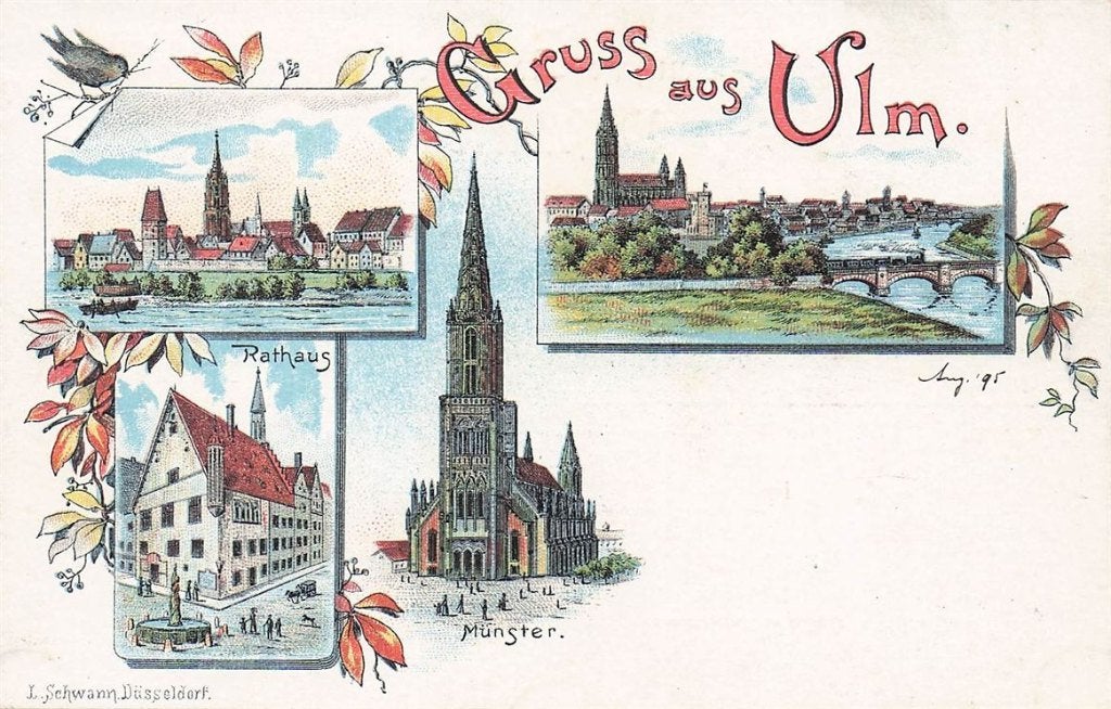 702-167-007 Ulm, Verzenden, Voor 1920, Duitsland