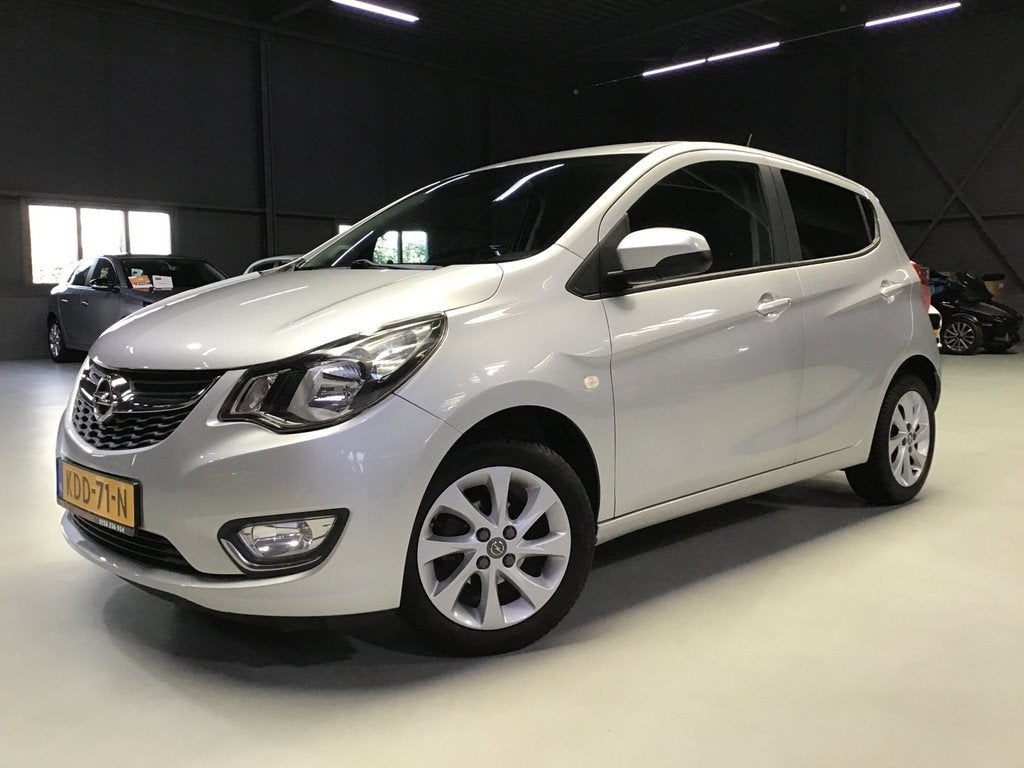 Opel KARL 1.0 ecoFLEX Selection I Climate & Cruise control I, Auto's, Opel, Voorwielaandrijving, Gebruikt, Euro 6, Leder en Stof