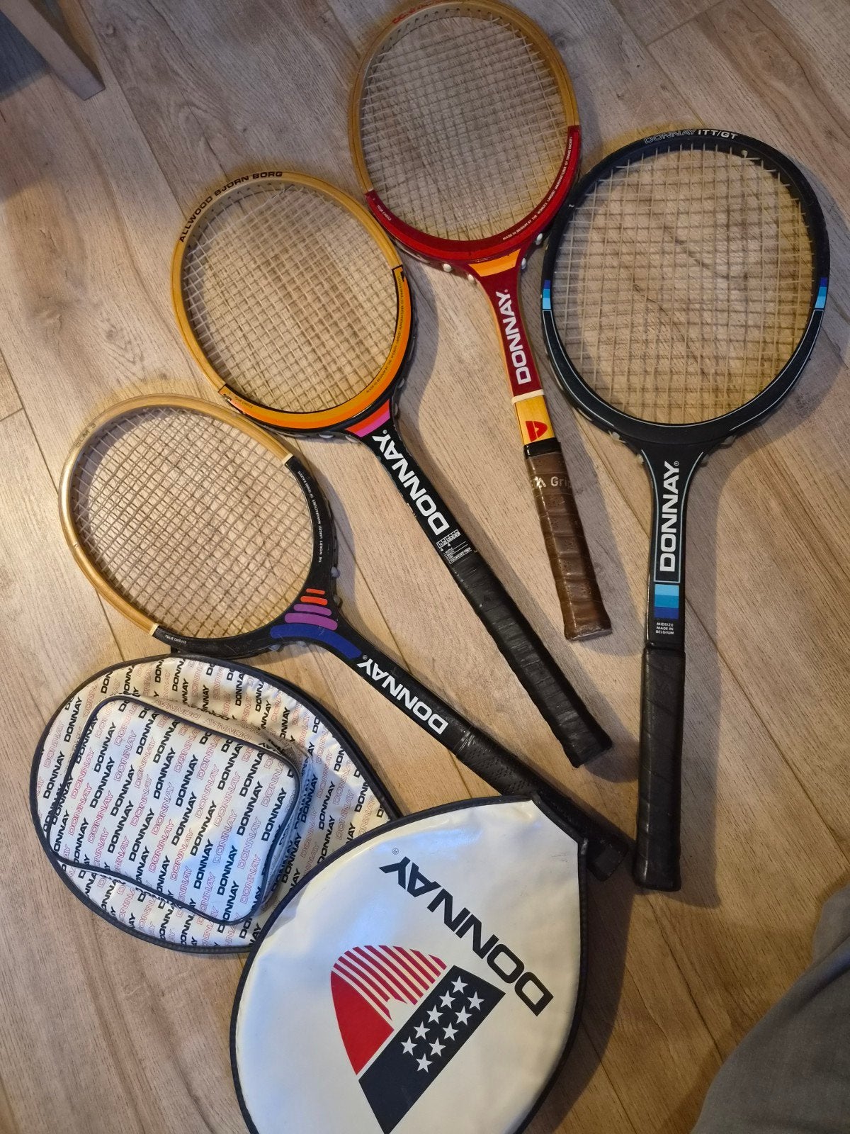 Vintage Donnay Tennisrackets - Diverse Modellen, Ophalen of Verzenden, Gebruikt, Racket
