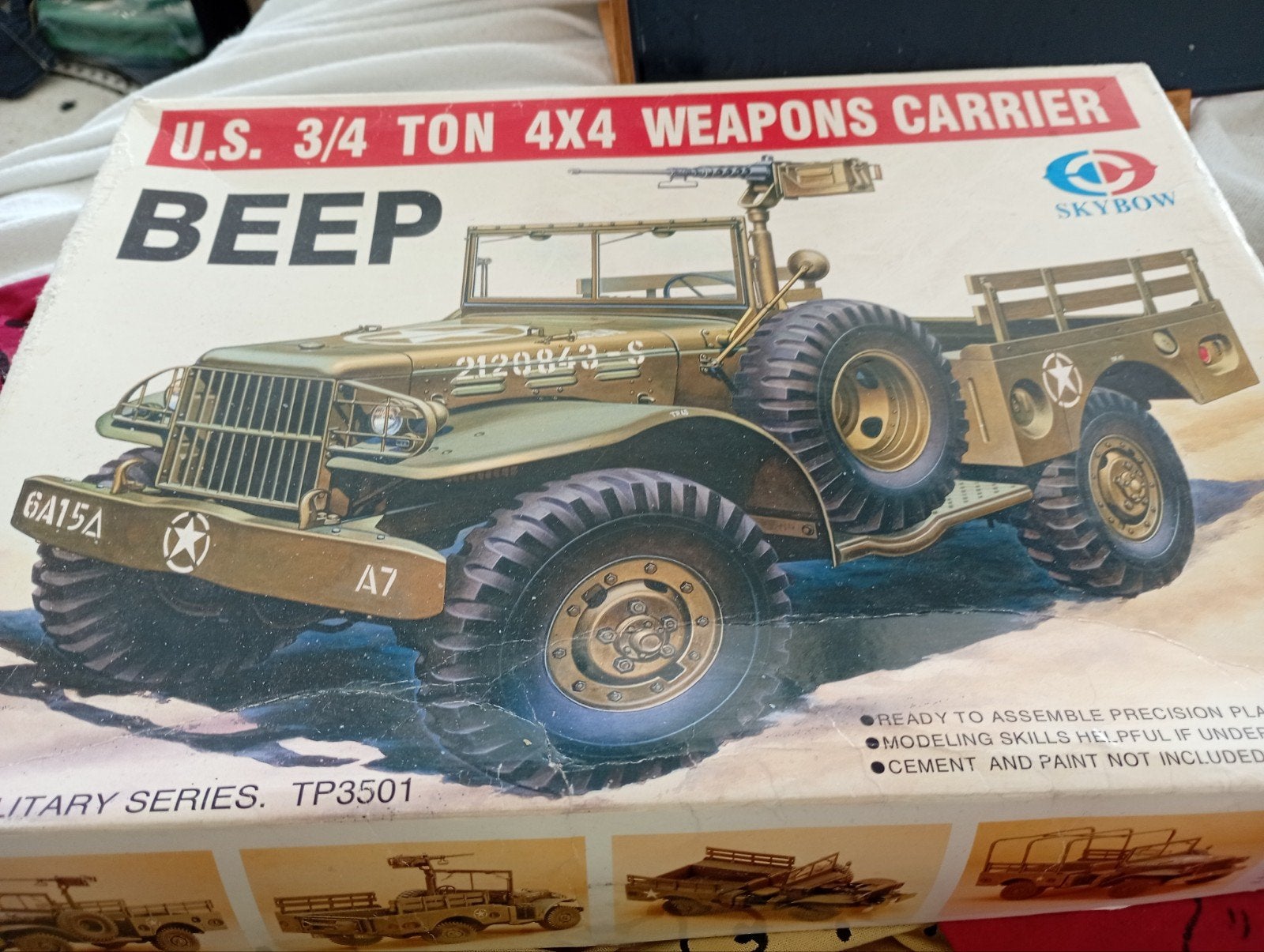 Skybow Dodge WC-51 Beep 1:35, Overige merken, Gebruikt, 1:32 tot 1:50, Ophalen of Verzenden