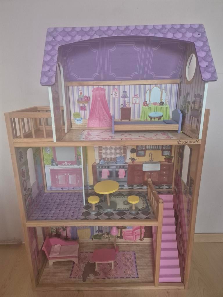 KidKraft poppenhuis, Ophalen, Gebruikt, Poppenhuis
