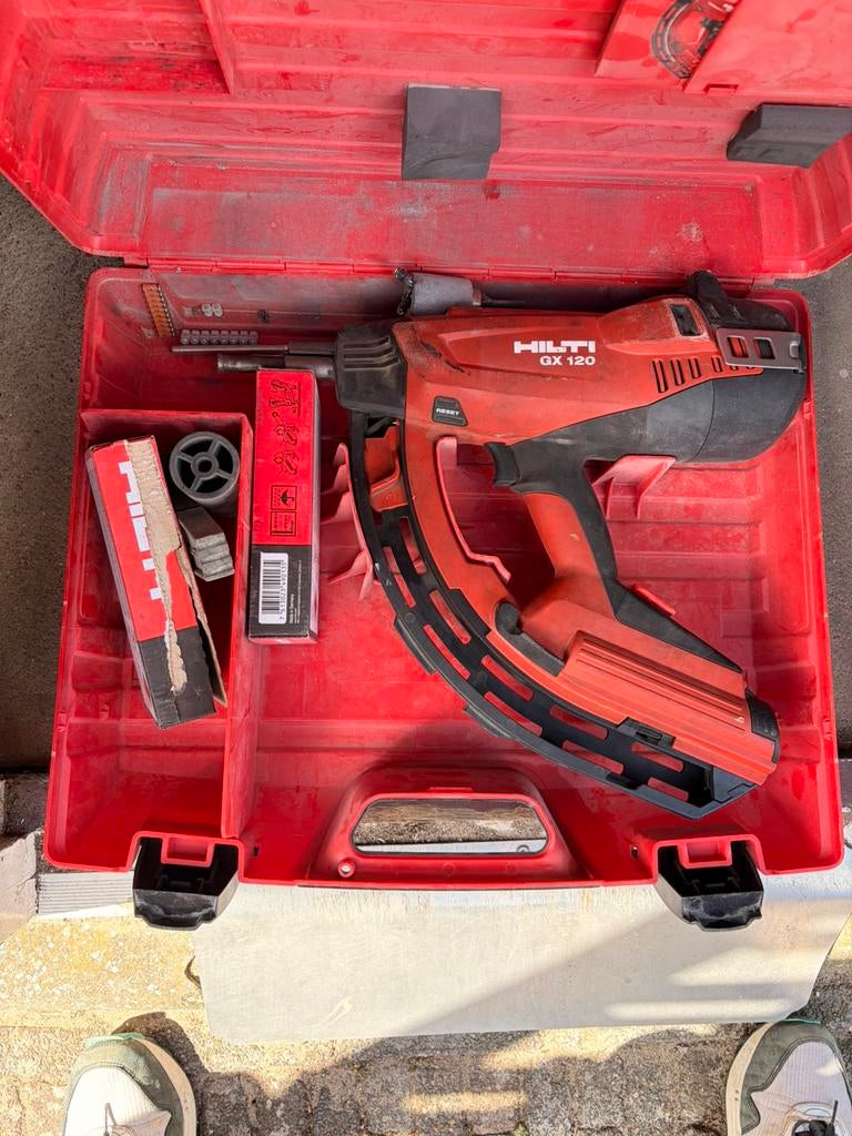 Hilti GX-120, Ophalen