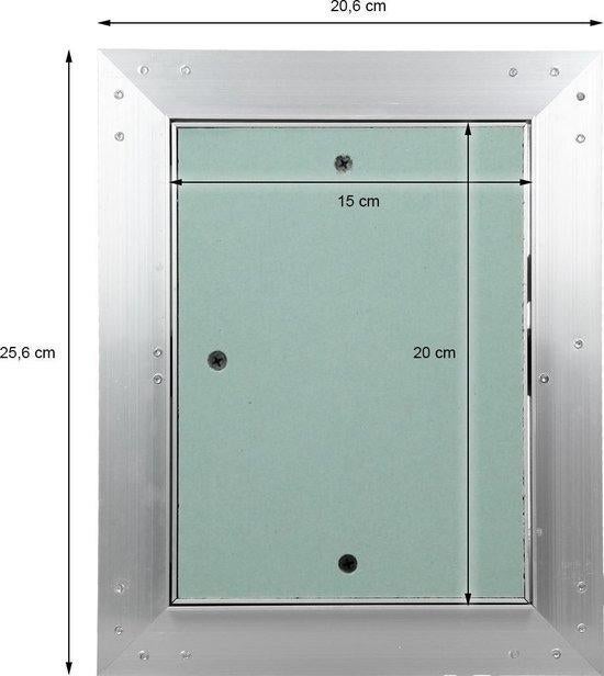 Aluminium inspectieluik met gipsplaat, Ophalen of Verzenden, Nieuw
