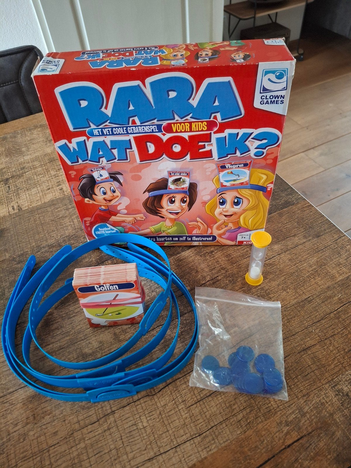 Rara wat doe ik, Hobby en Vrije tijd, Gezelschapsspellen | Bordspellen, Ophalen of Verzenden