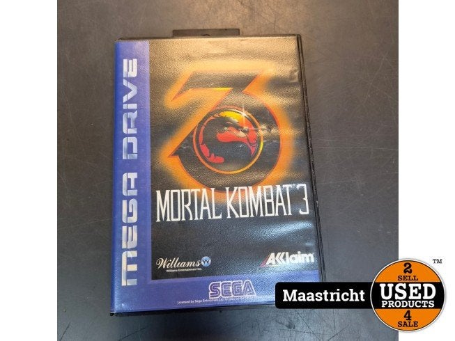 Mega Drive Game | Mortal Kombat 3 Zonder Boekje, Sega, Zo goed als nieuw, Support@sega.com, SEGA Corporation
1-1-1 Nishi-Shinagawa
Shinagawa-ku, Tokyo 141-0033
Japan