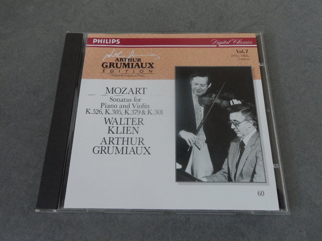 Mozart, Walter Klien, Arthur Grumiaux / Sonatas - CD, Verzenden, Classicisme, Gebruikt, Overige typen