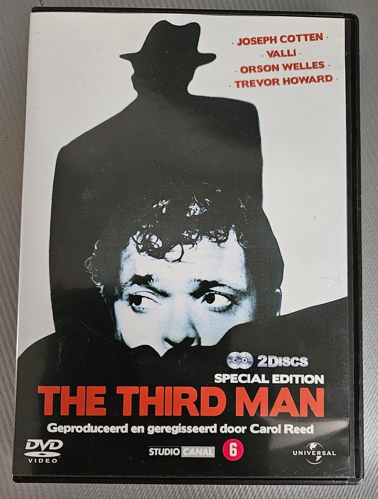 The Third Man 2 DVD editie nederlands ondertiteld, Ophalen of Verzenden, Zo goed als nieuw, Overige gebieden