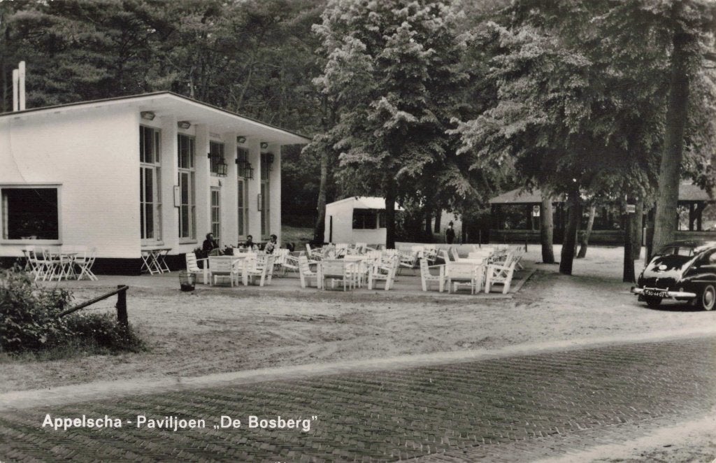 Appelscha Paviljoen De Bosberg L2988, Ophalen, 1960 tot 1980, Gelopen, Friesland