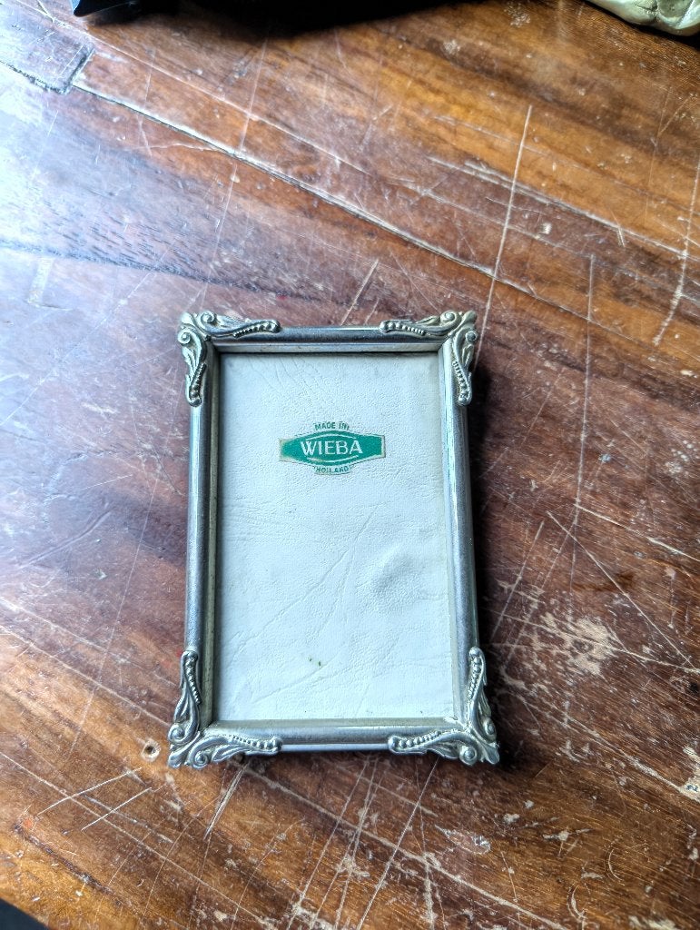 Zilveren foto lijstje, Ophalen of Verzenden, Zilver