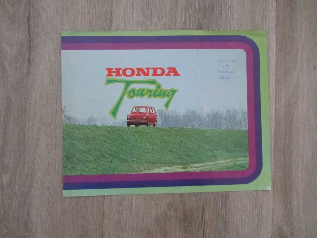 Honda Touring Folder, Ophalen of Verzenden, Zo goed als nieuw, Honda, Honda