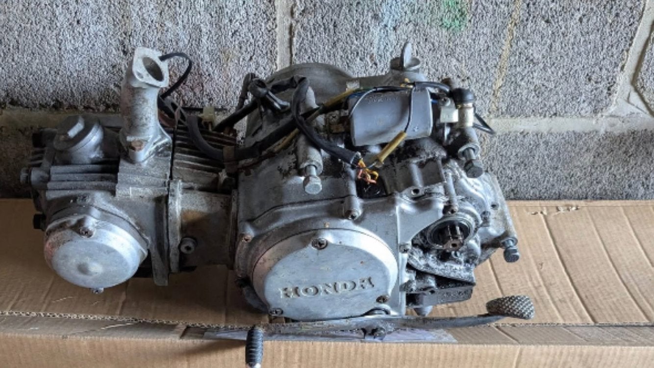 Honda S90 onderdelen: Frame, tank, motorblok, buddyseat (196, Motoren, Ophalen of Verzenden, Gebruikt