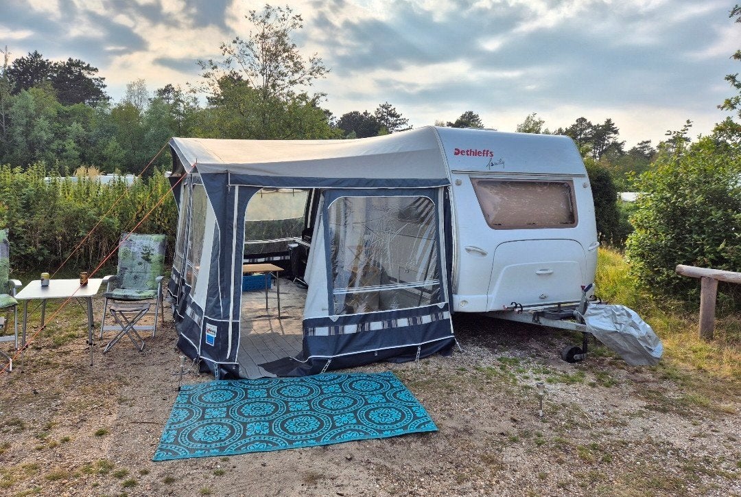 Obelink Hypercamp Gold voortent maat 9, Ophalen, Gebruikt