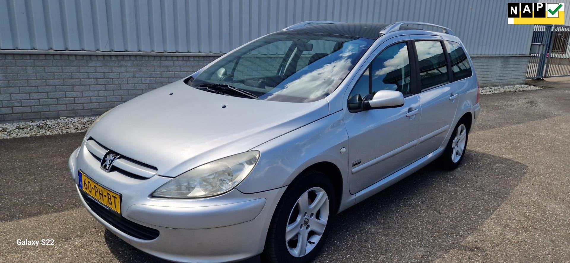 Peugeot 307 SW 1.6 16V Navtech, Automatische klimaatregeling, Gebruikt, 4 cilinders, Origineel Nederlands