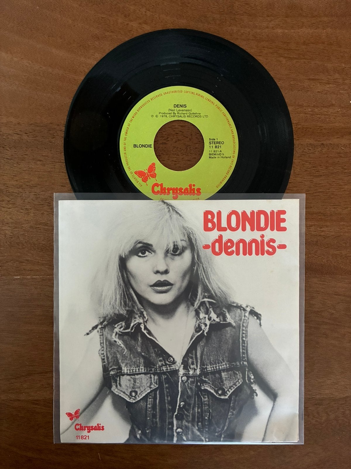 Blondie - Denis ( Misprint; Dennis ), Cd's en Dvd's, Ophalen of Verzenden, 7 inch