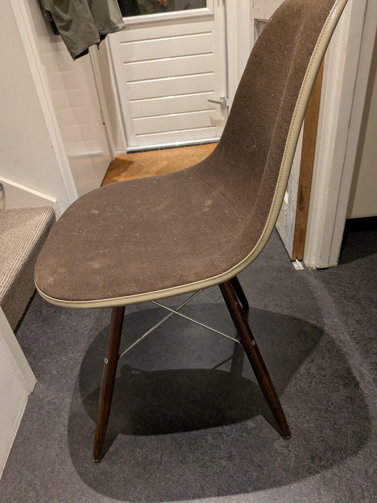 Vintage Herman Miller Vitra stoel, Ophalen, Gebruikt, Eén