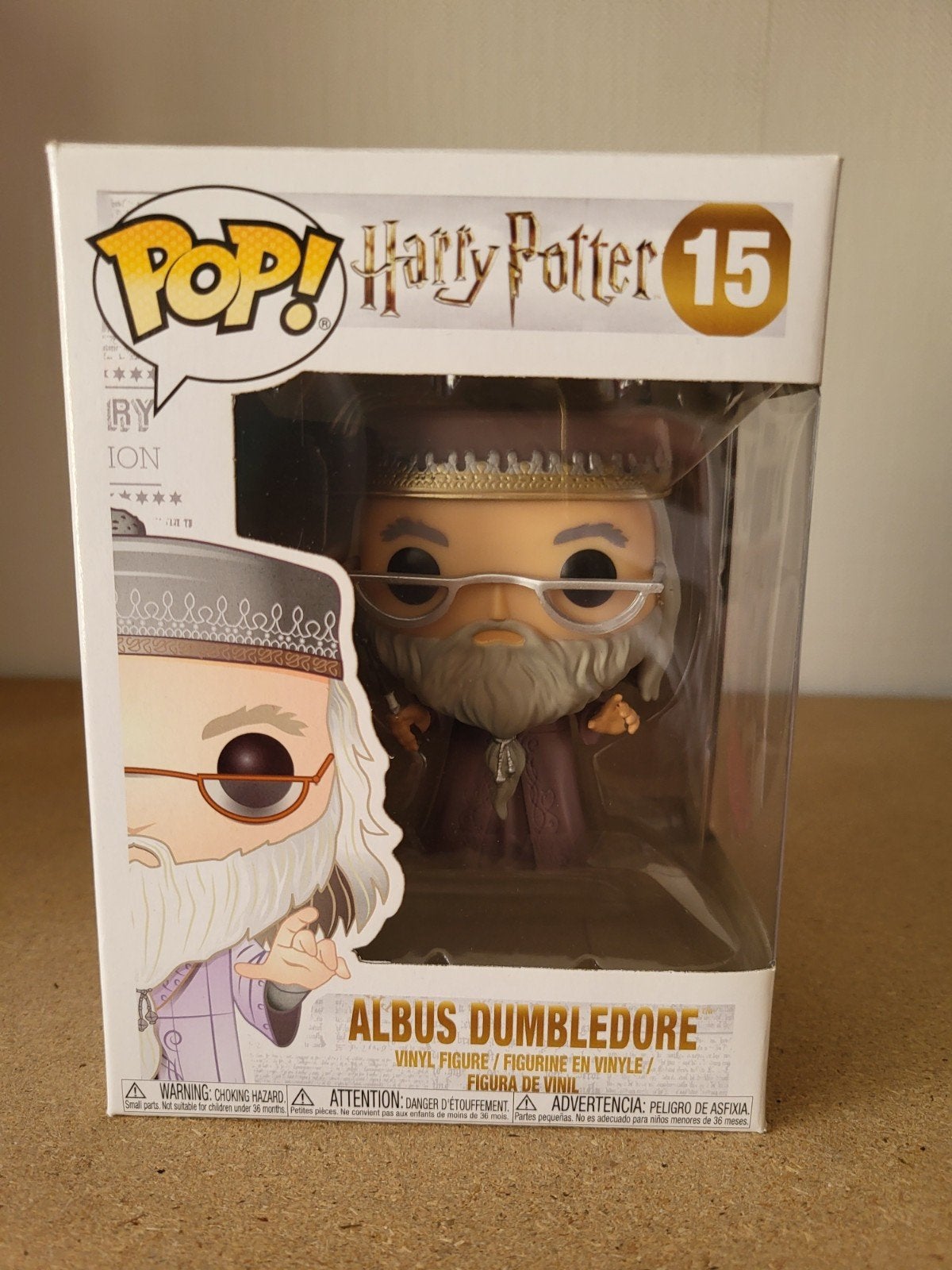 Funko Pop! Harry Potter Albus Dumbledore #15, Ophalen of Verzenden, Nieuw