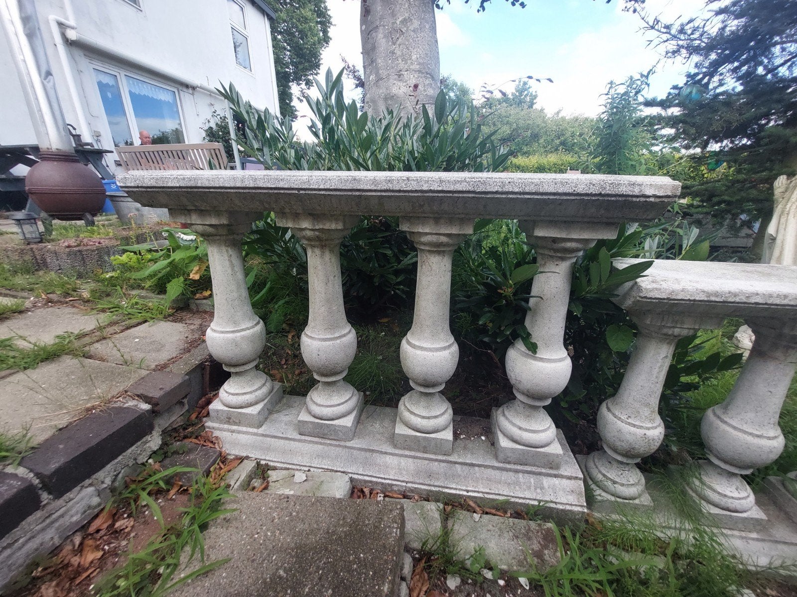 Gezocht ballustrade van steen, Tuin en Terras, Ophalen