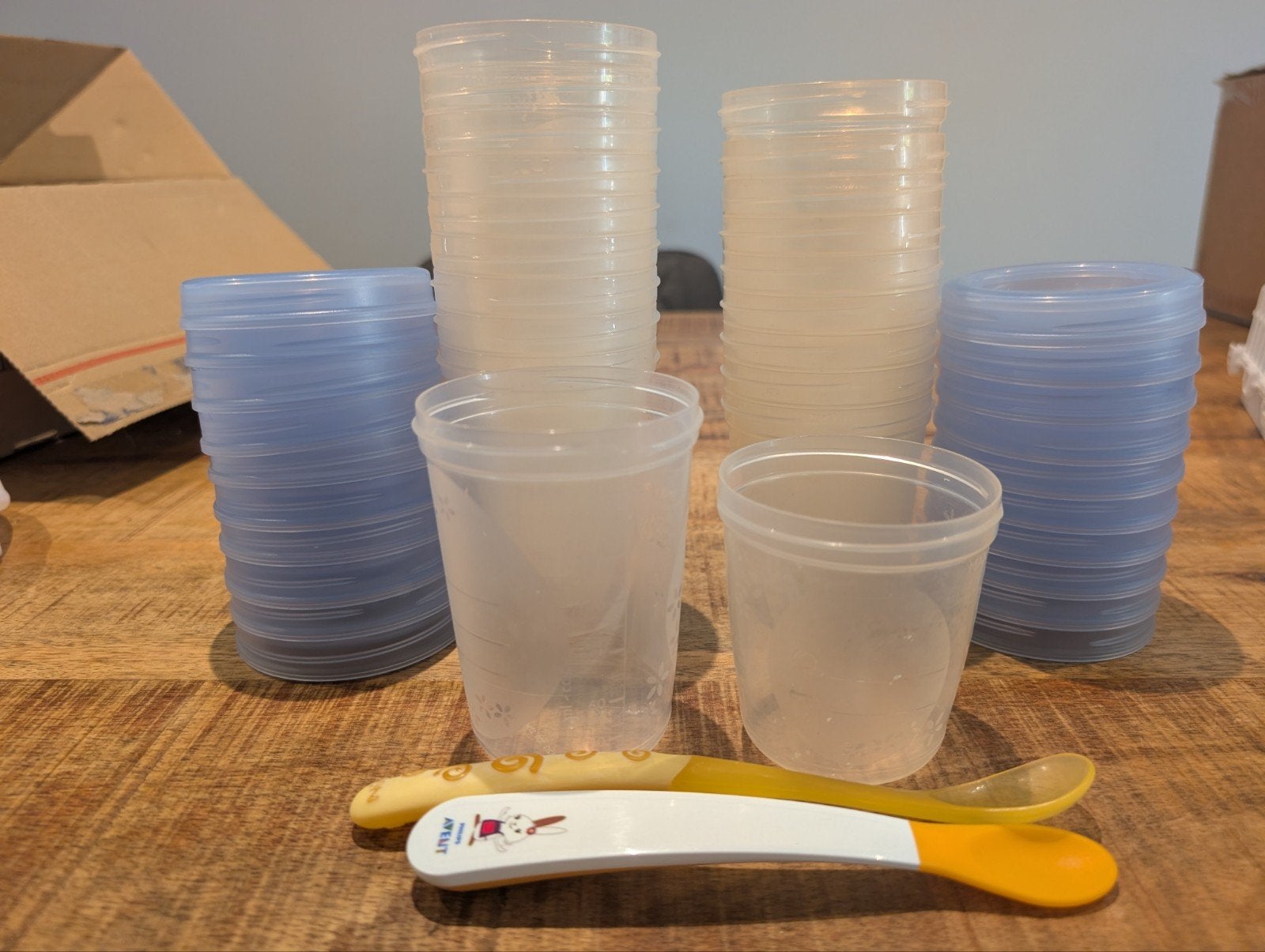 Philips Avent Bewaarbakjes 240g & 180g, Kinderen en Baby's, Babyvoeding en Toebehoren, Overige typen, Ophalen of Verzenden