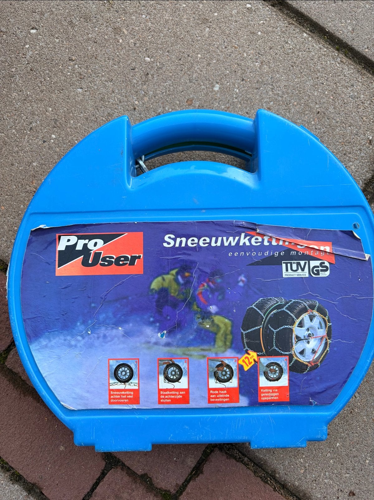 Pro User Sneeuwkettingen KN80 - Diverse maten, Auto diversen, Ophalen of Verzenden, Gebruikt