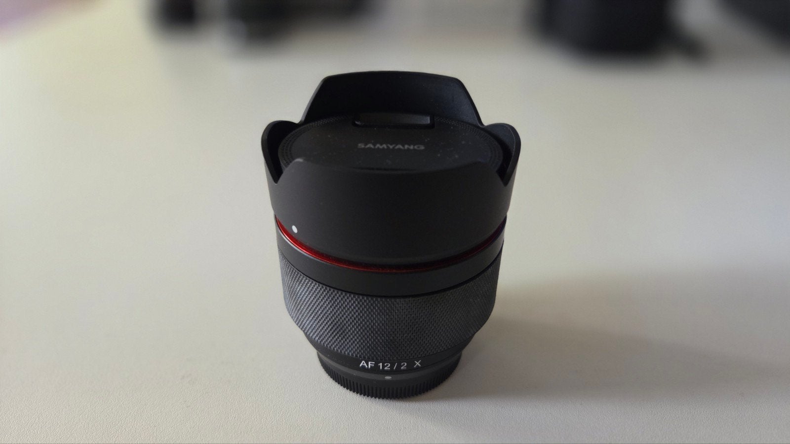 Samyang AF 12mm F2 Fujifilm X, Audio, Tv en Foto, Ophalen of Verzenden, Zo goed als nieuw, Groothoeklens
