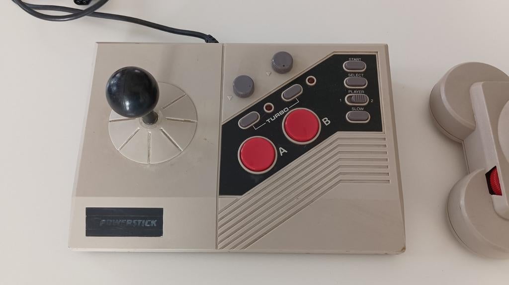 Power Stick Joystick voor Nintendo NES - Vintage Controller, 1 speler, Ophalen of Verzenden, Gebruikt, Vanaf 3 jaar