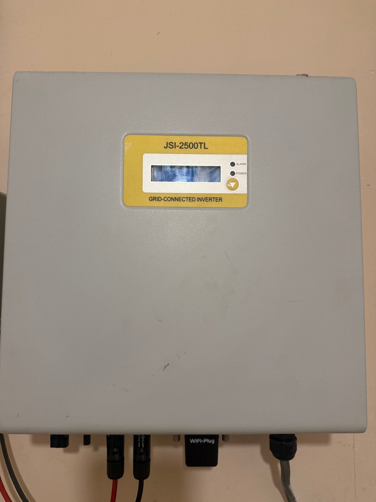 Zonnepanelen set met omvormer en montagemateriaal, Ophalen, Gebruikt, Compleet systeem, 200 wattpiek of meer