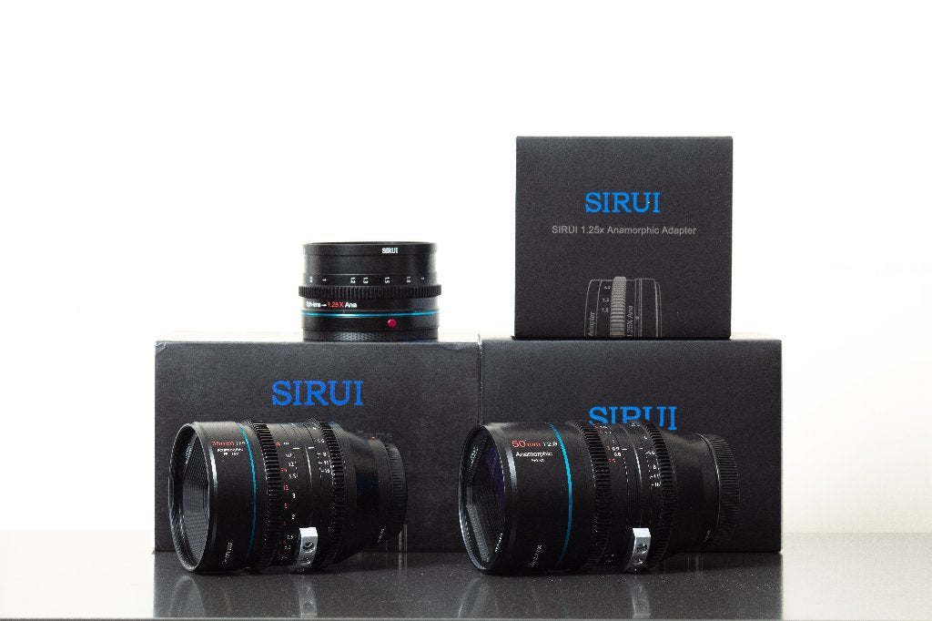 SIRUI Venus Anamorphic Set RF | 35mm + 50mm + 1.25x adapter, Audio, Tv en Foto, Fotografie | Lenzen en Objectieven, Ophalen, Zo goed als nieuw