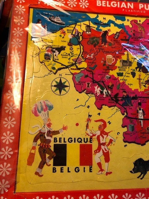 Belgian Puzzle van Trotty *Jaren '70*, Ophalen of Verzenden