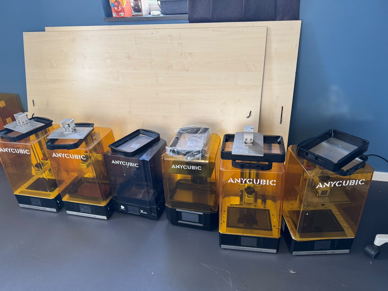 Bulk 6x anycubic 3d printers & 2x wash en cure, Ophalen, Zo goed als nieuw