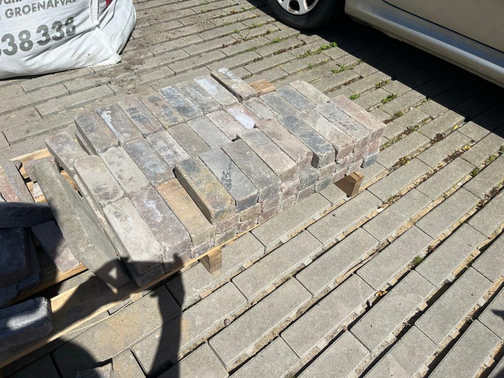 Klinkers waalformaat 20x5x7cm, 1 a 2 vierkante meter, Ophalen, Overige materialen, Klinkers, Nieuw