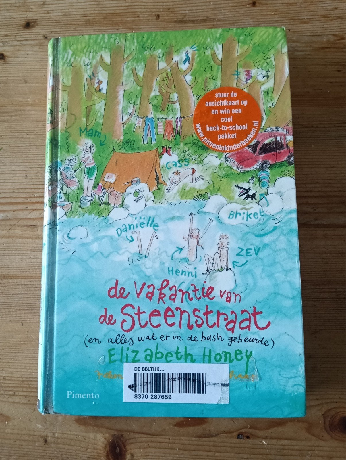 De Vakantie van de Steenstraat - Elizabeth Honey, Ophalen of Verzenden