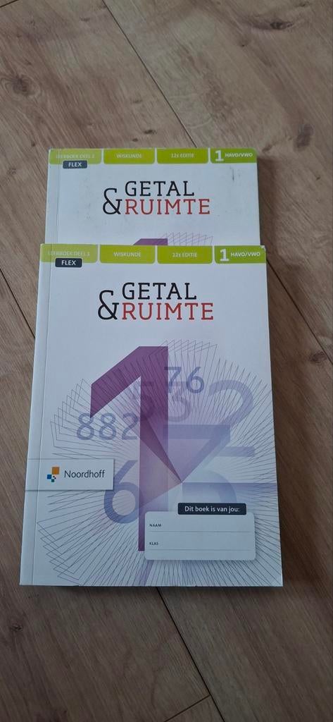 Getal & Ruimte 12e ed havo/vwo 1 FLEX leerboek 1, Boeken, Ophalen of Verzenden, Zo goed als nieuw