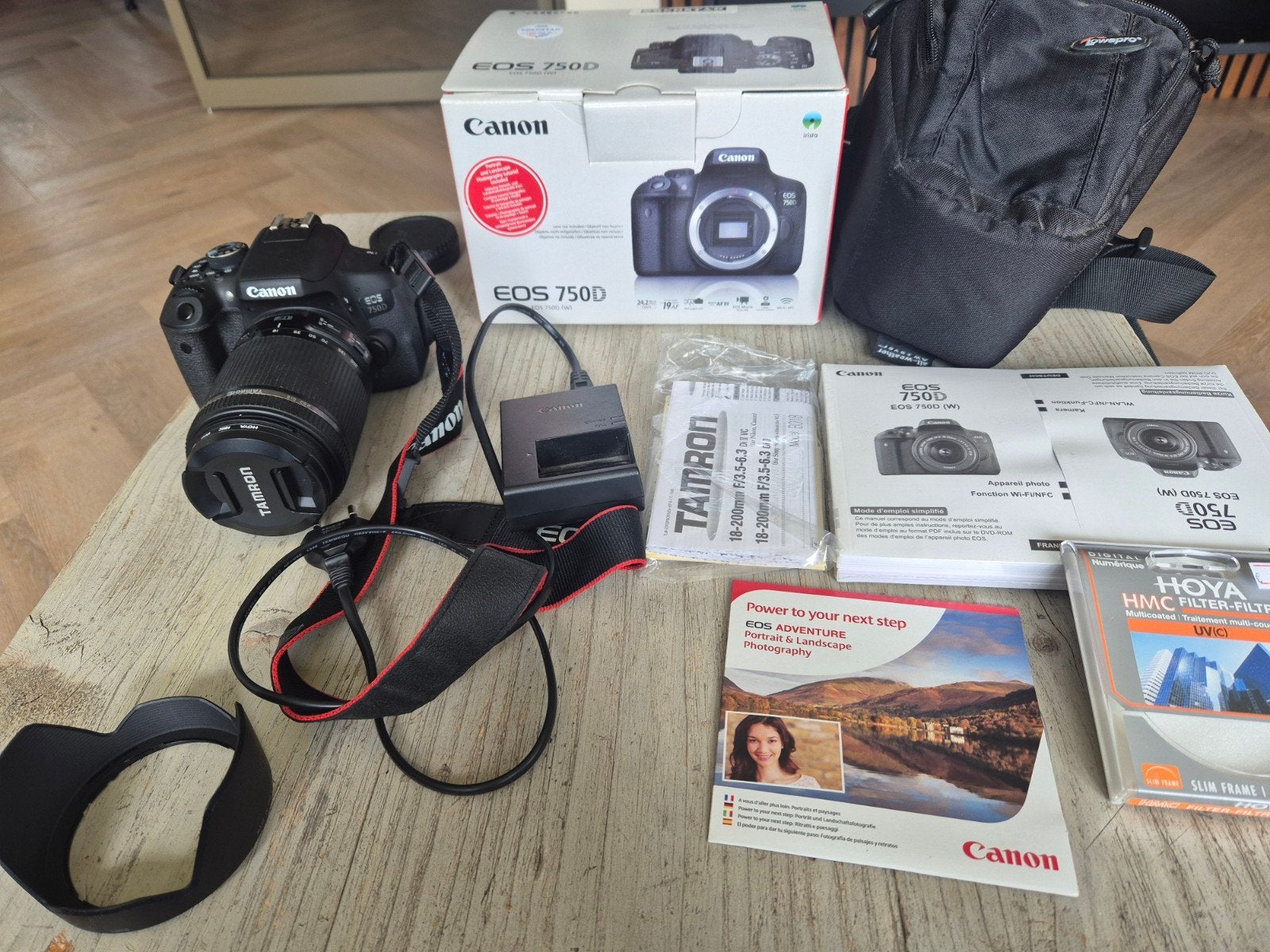 Canon Eos 750D camera, Audio, Tv en Foto, Fotocamera's Digitaal, Ophalen, Zo goed als nieuw, Canon, 8 keer of meer