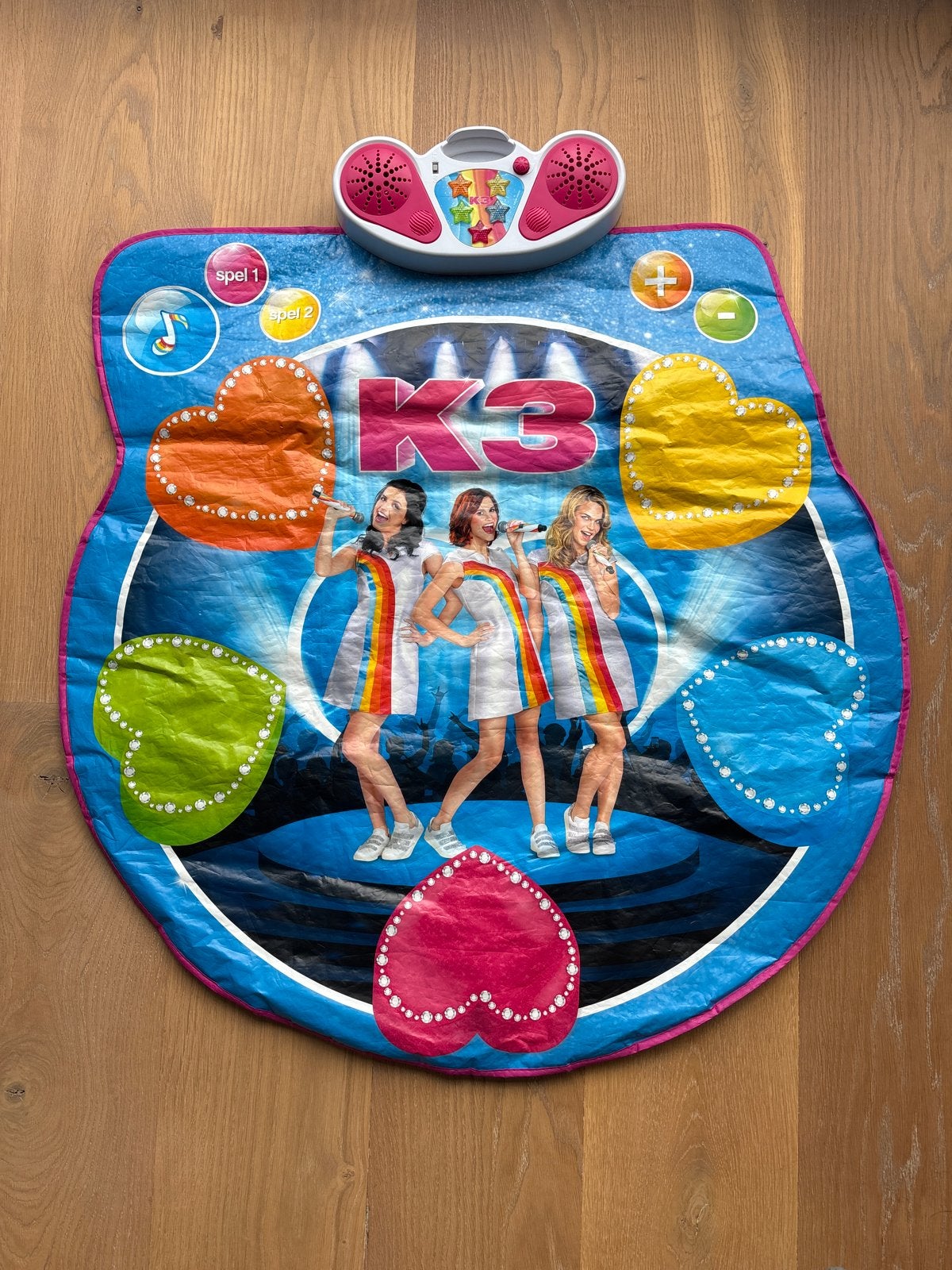 K3 Dansmat met Spellen en Muziek voor Kinderen, Ophalen, Gebruikt, Meisje