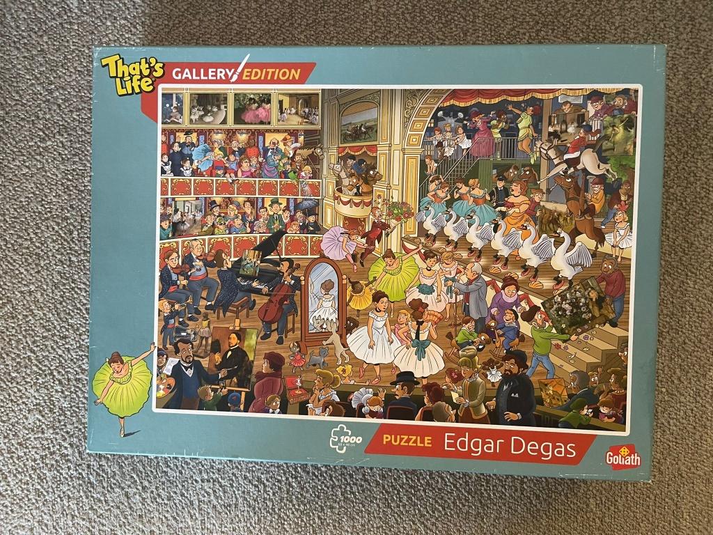Puzzel 1000 stukjes, Hobby en Vrije tijd, Ophalen of Verzenden, 500 t/m 1500 stukjes, Gebruikt, Legpuzzel