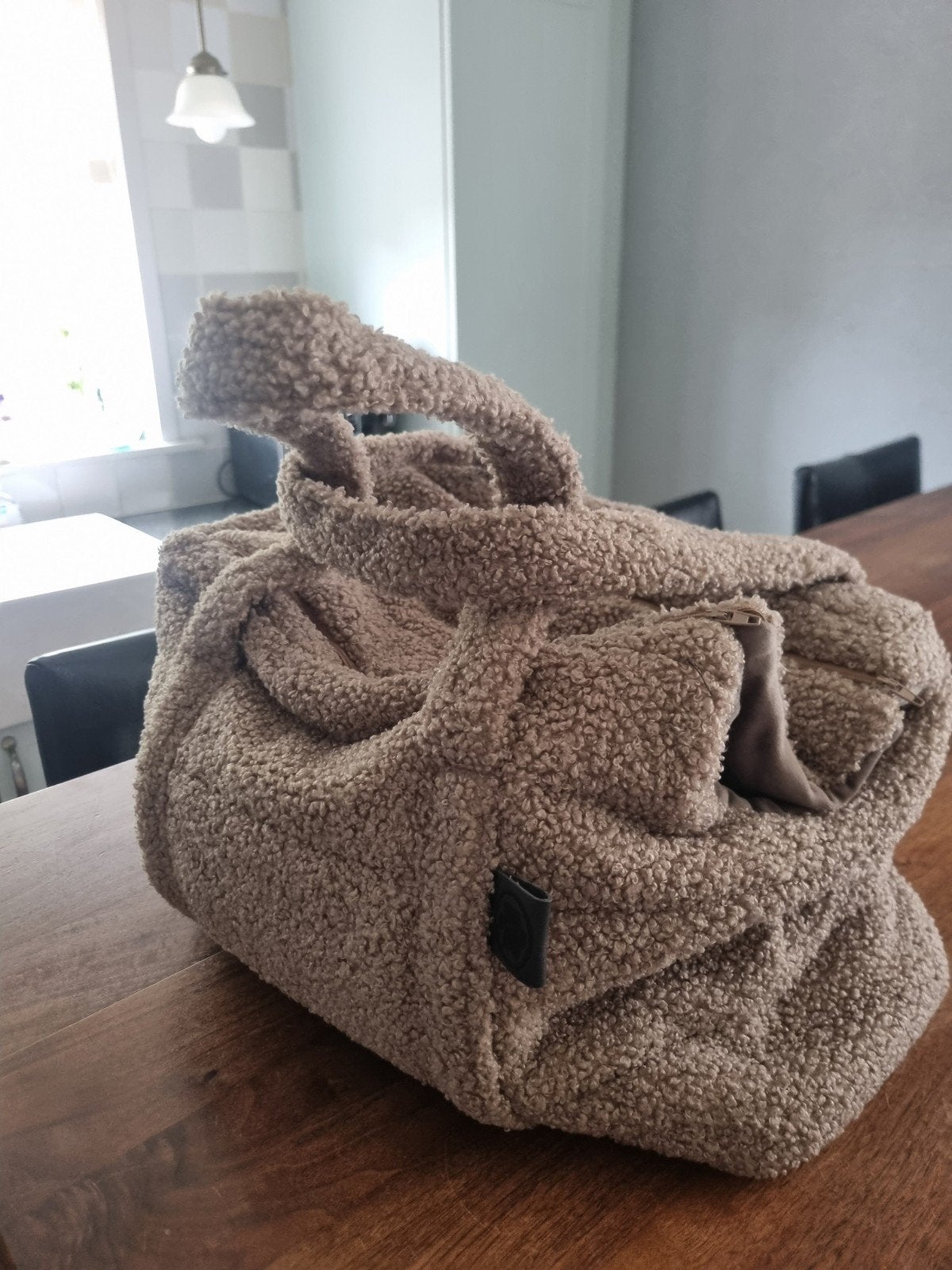 Teddy honden tasje,beige ( nieuw), Dieren en Toebehoren, Ophalen of Verzenden, Nieuw