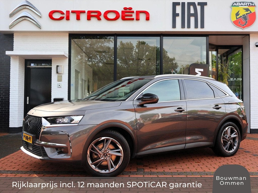 DS DS 7 Crossback E-TENSE Plug-in hybride 300PK e-EAT8 Autom, Auto's, Automaat, 77 km/l, Gebruikt, 4 cilinders