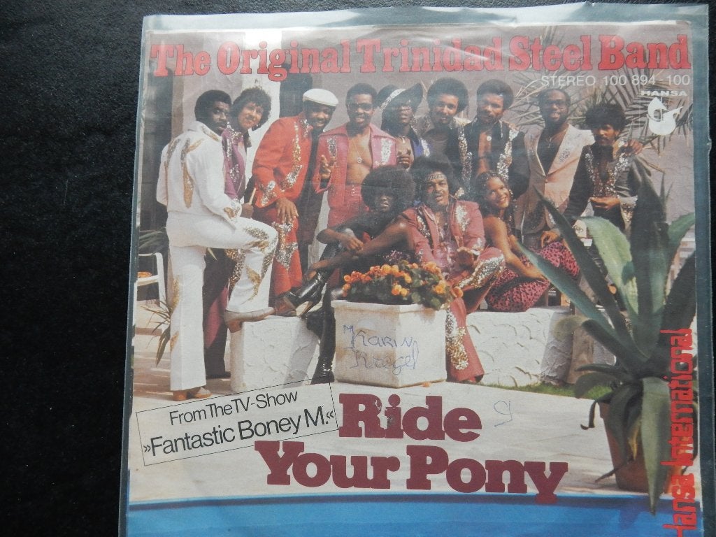The Original Trinidad Steel Band - Ride your pony, Ophalen of Verzenden, Zo goed als nieuw, Pop