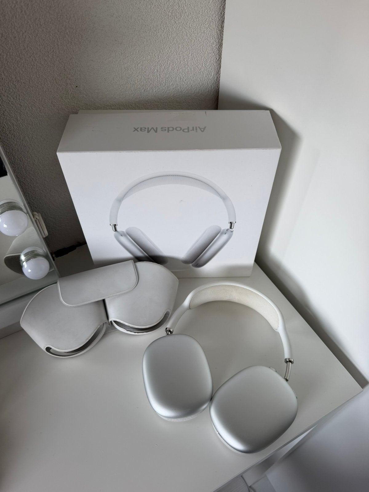 Apple airpods max zilver, Verzenden, Zo goed als nieuw
