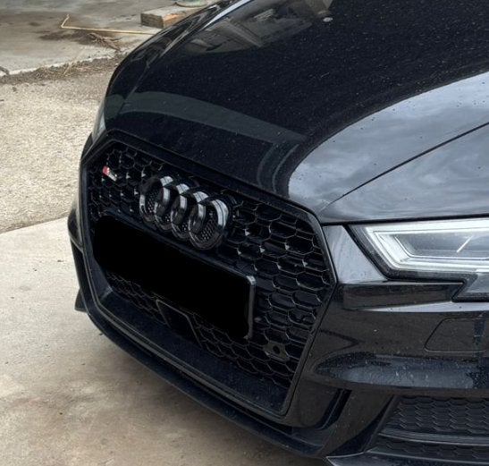 Audi A3 S line 2016-2020 honingraad grill zwart, Ophalen, Nieuw, Audi