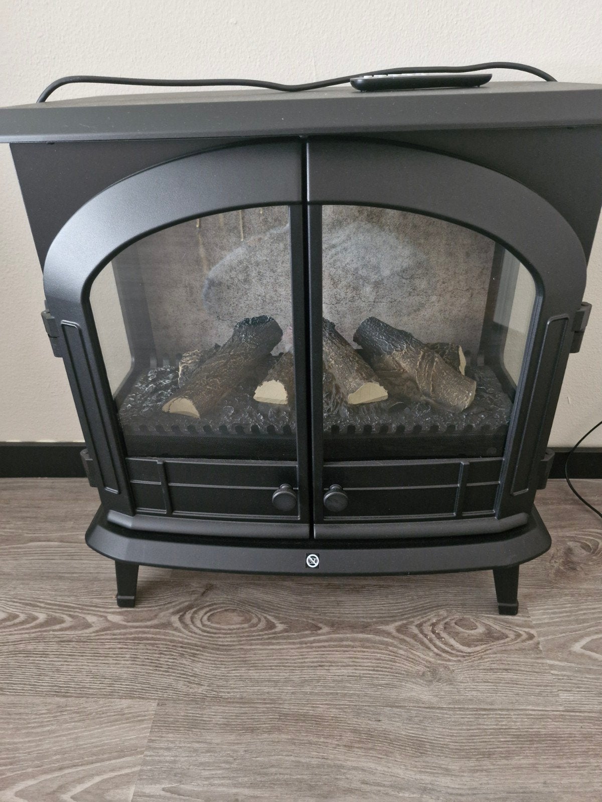 Dimplex elektrische 3D sfeerhaard - WiFi & LED kleuren, Ophalen, Zo goed als nieuw, Zwart, Kunststof