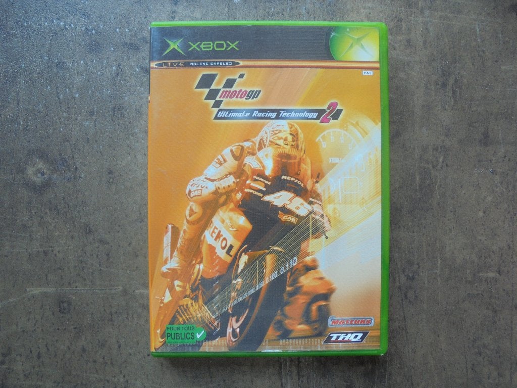 MotoGP Racing Technology 2 voor XBOX Original (zie foto's), Gebruikt, 1 speler, Racen en Vliegen, Ophalen of Verzenden