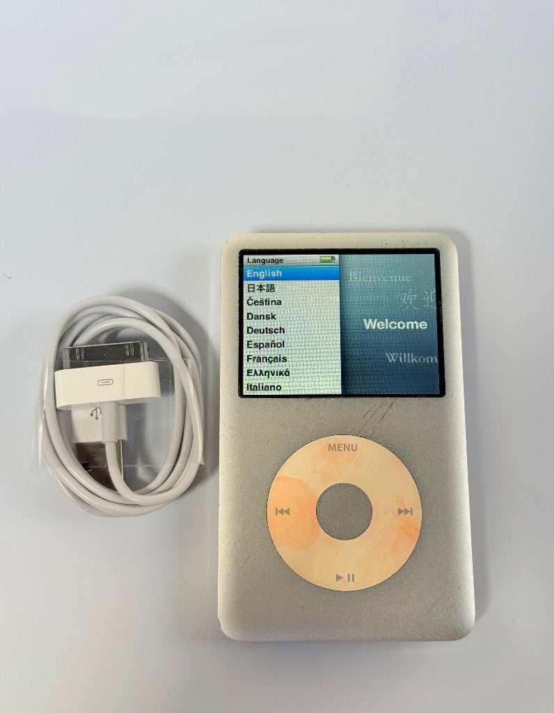 Apple iPod Classic 7e Generatie Zilver 160GB, Audio, Tv en Foto, Mp3-spelers | Apple iPod, 40 GB en meer, Gebruikt, Classic, Ophalen of Verzenden
