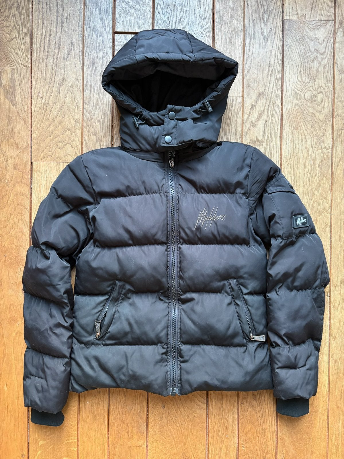 Malelions winterjas 152 - jas - winter - malelions, Ophalen of Verzenden, Gebruikt, Jongen, Jas