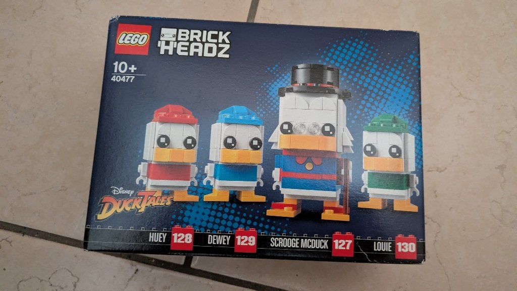 Lego BrickHeadz - Kwik, Kwek, Kwak en oom Dagobert - 40477, BrickHeadz, Lego, Nieuw, Ophalen of Verzenden